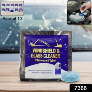 Car Wiper Detergent Tablets – Pack of 10 for Clear Windshield