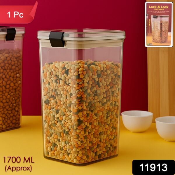 Airtight Plastic Storage Container 1700 ML – BPA-Free Freshness