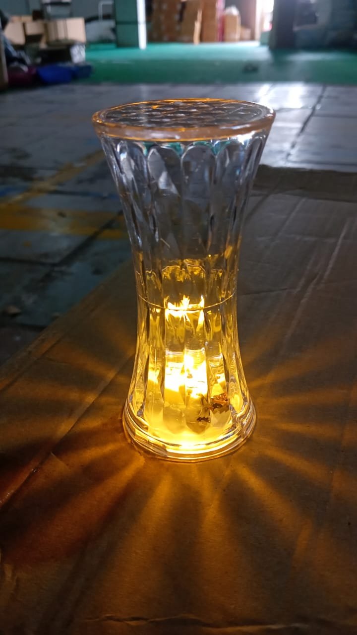 Crystal Night Light Lamp – Soft Lighting & Eye Protection | Indo Glow