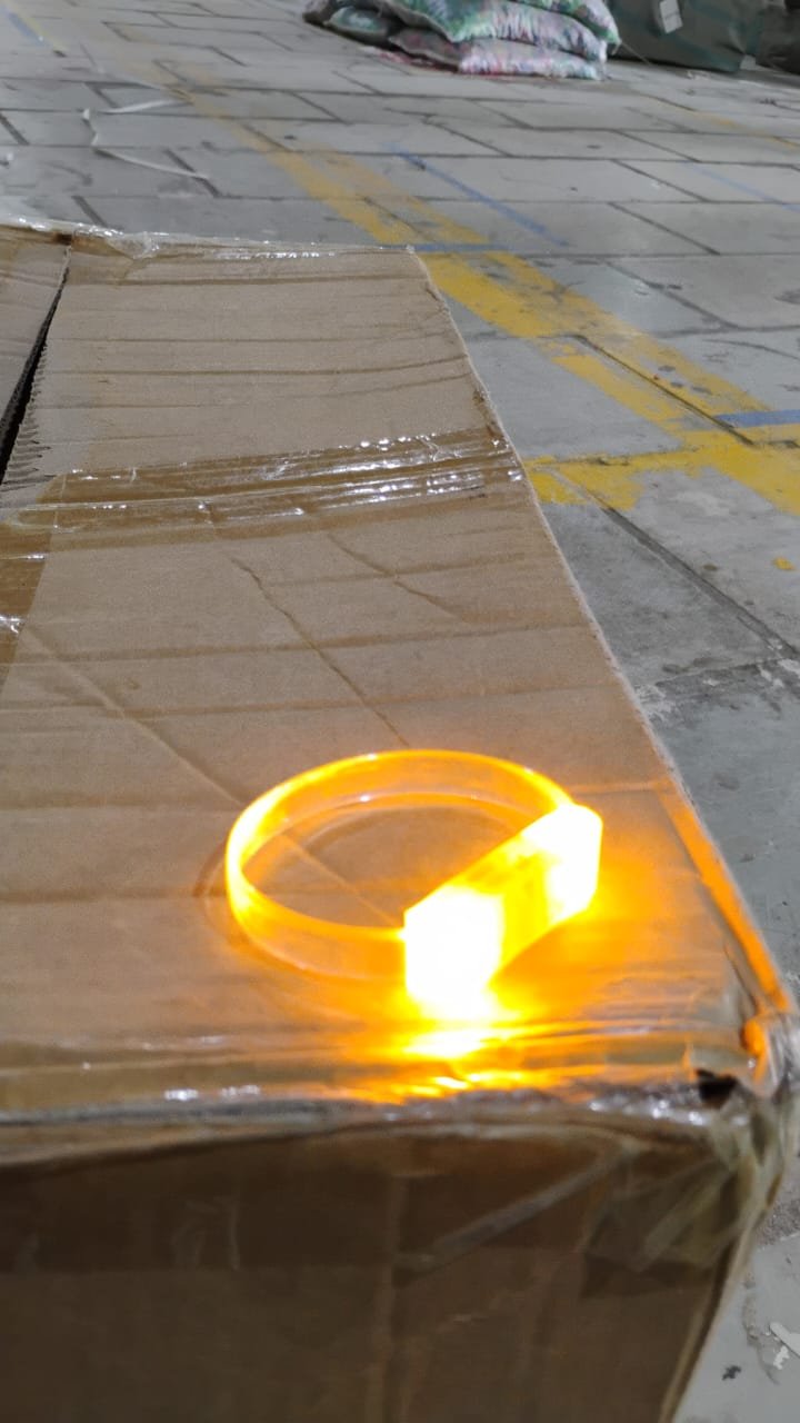 LED Running Bracelet – Multicolor Safety Light | Bracelet Bar