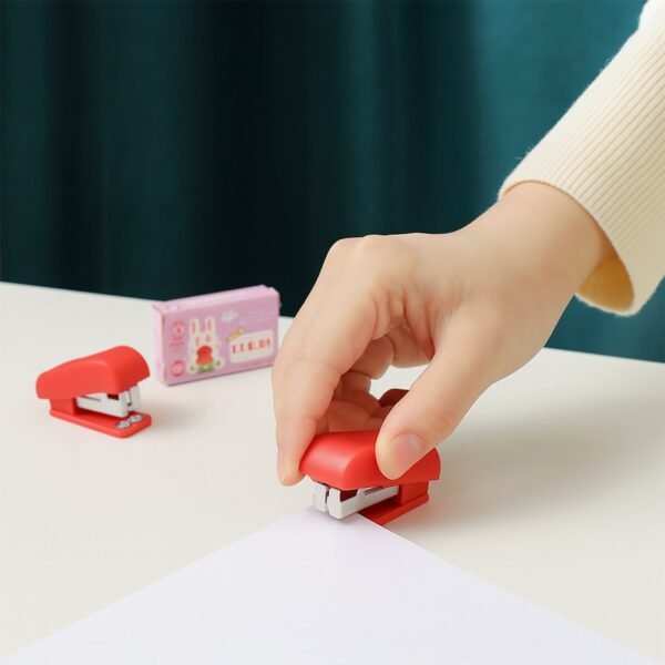 Mini Stapler Set – Portable & Multicolour (2 Pc) | FiloDesk