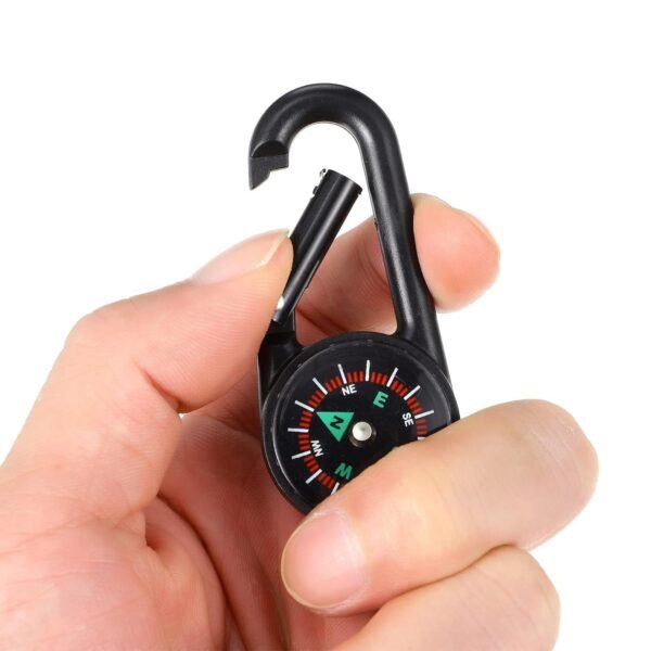 Mini Compass with Clip – Portable Outdoor Gear | Trekola