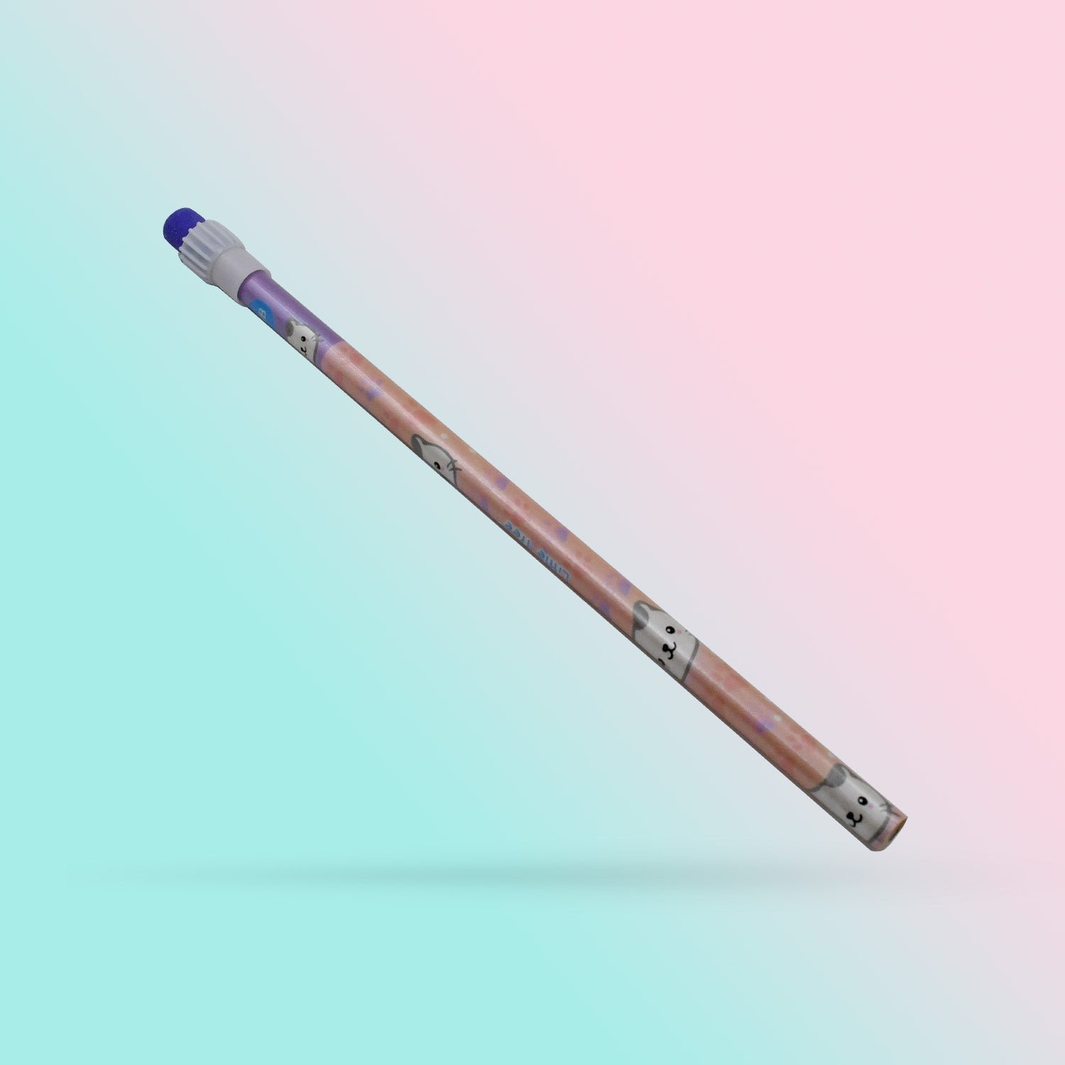 Kids Pencil Set – Cute Animal Design with Sharpener & Eraser | InkGlow