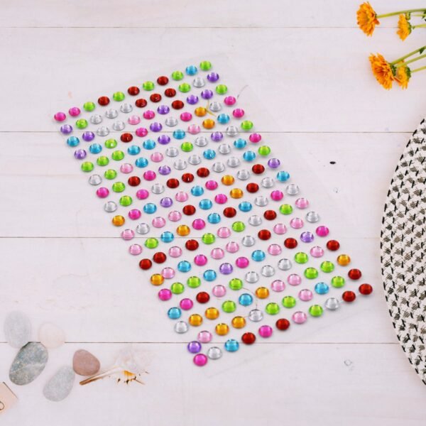 4_120378b9-7cec-44ec-8642-9a19c037c2b6 Shining Stone Stickers – Multi-Size Self-Adhesive | Craftily