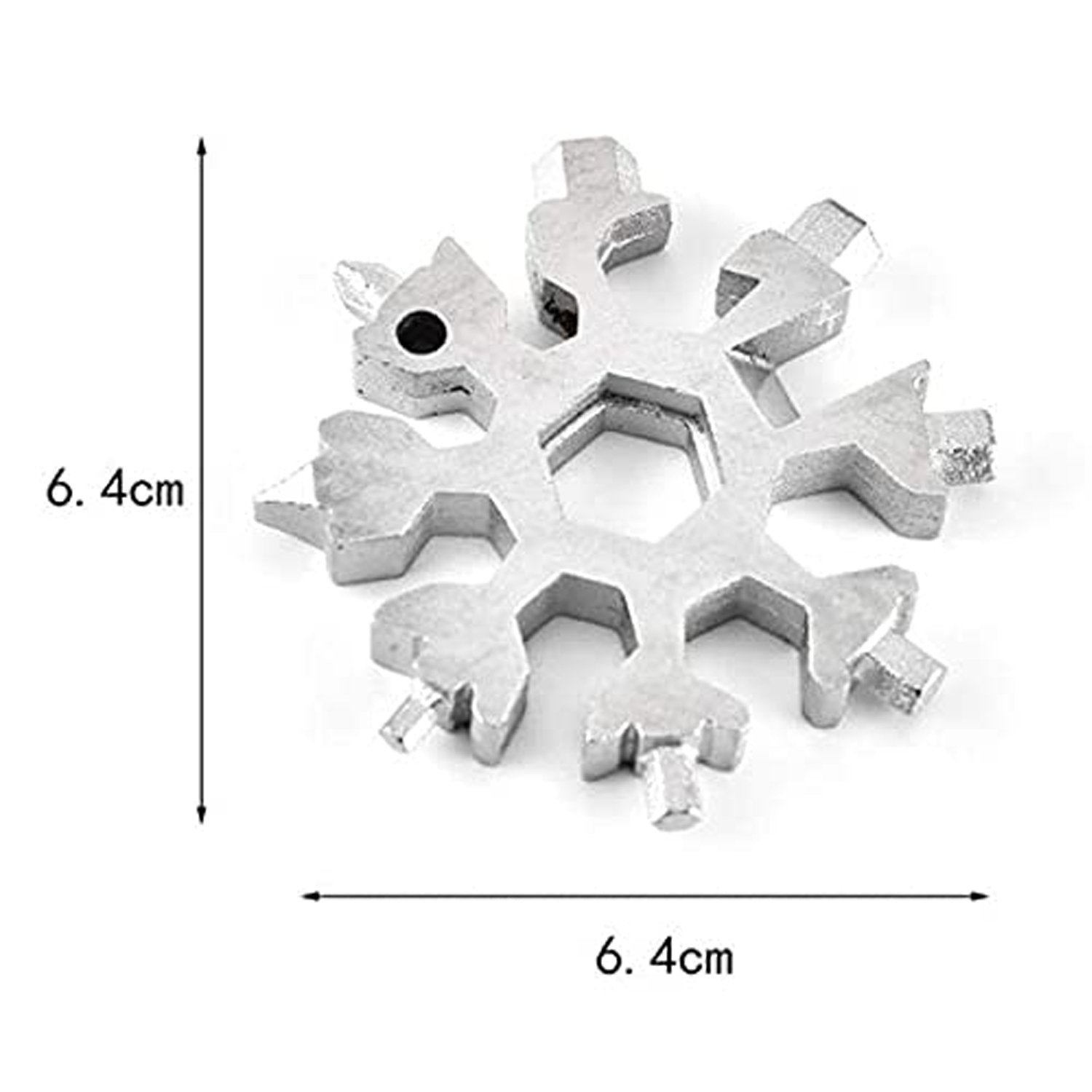 Snowflake Multi-Tool – 18-in-1 Stainless Steel Portable | BoltForce