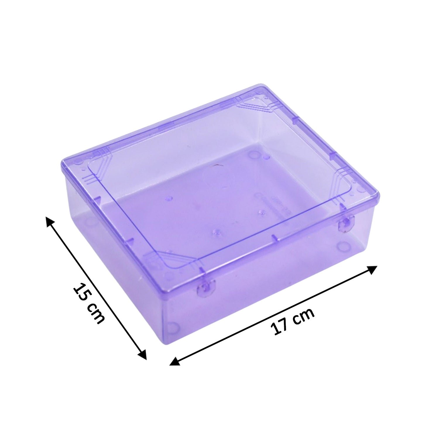 Plastic Storage Container – Clear & Multipurpose | Tidy Table