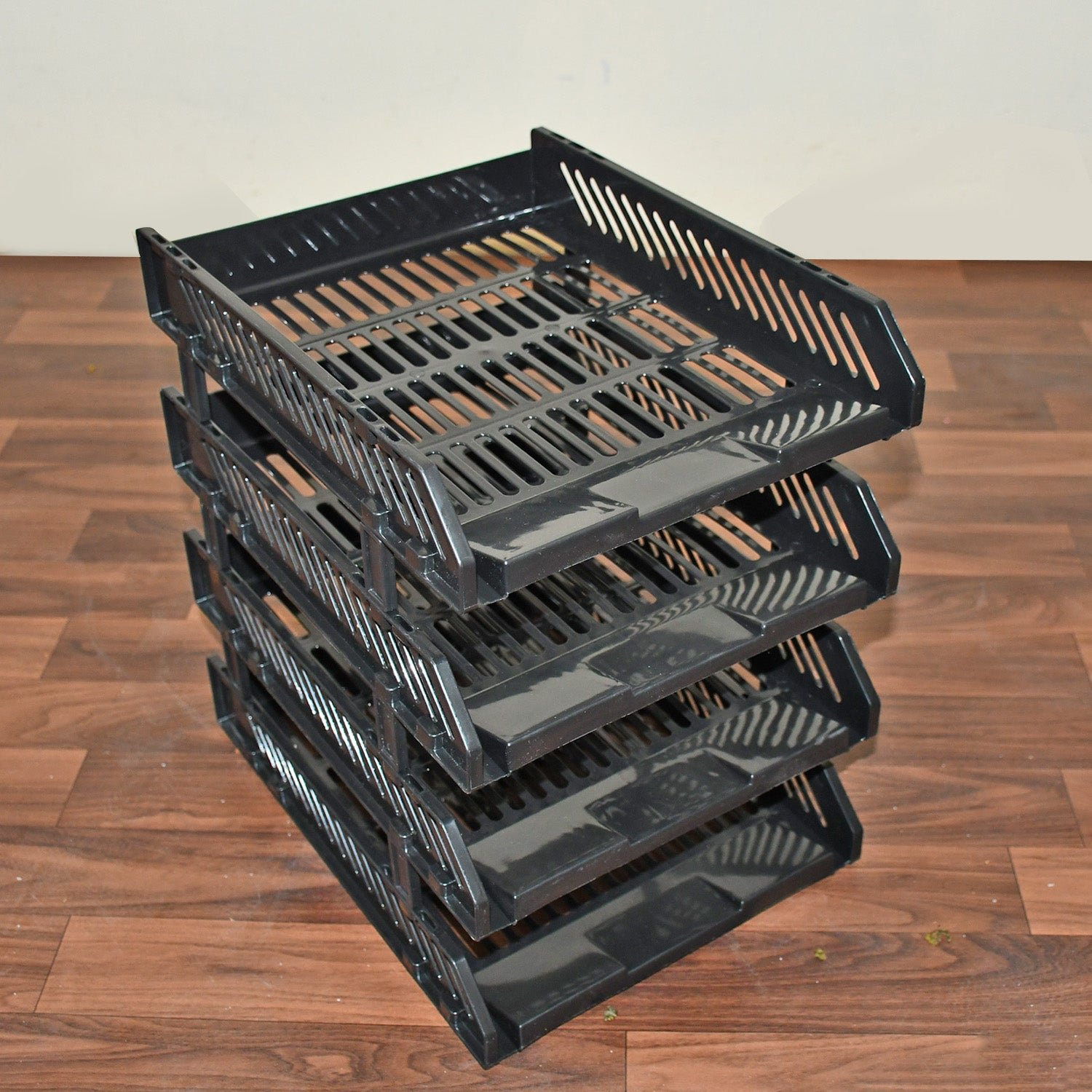 Office File Rack – 4-Layer Desktop Storage with Drawers | FiloDesk