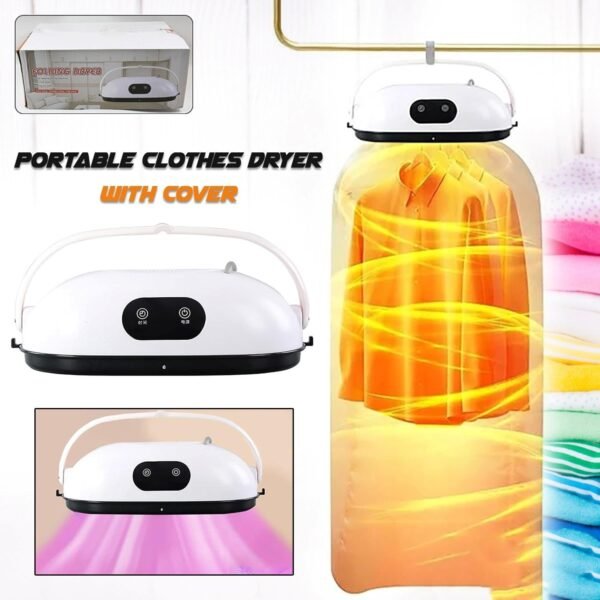 Portable Clothes Dryer – Quick Dry Folding Machine | Indo Glow
