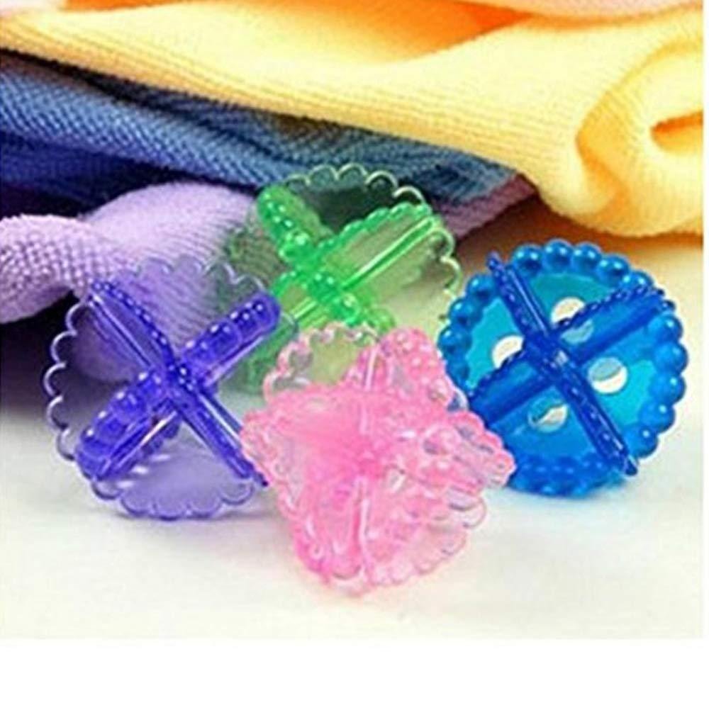 Detergent-Free Laundry Balls – 4 Pcs for Eco-Friendly Wash | Velvet Wipe
