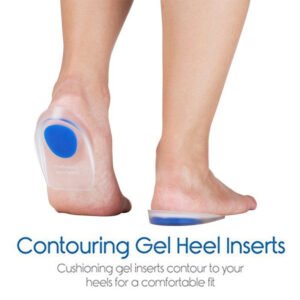 Gel Heel Cups – Silicone Pads for Heel Pain Relief | Velvet Wellness