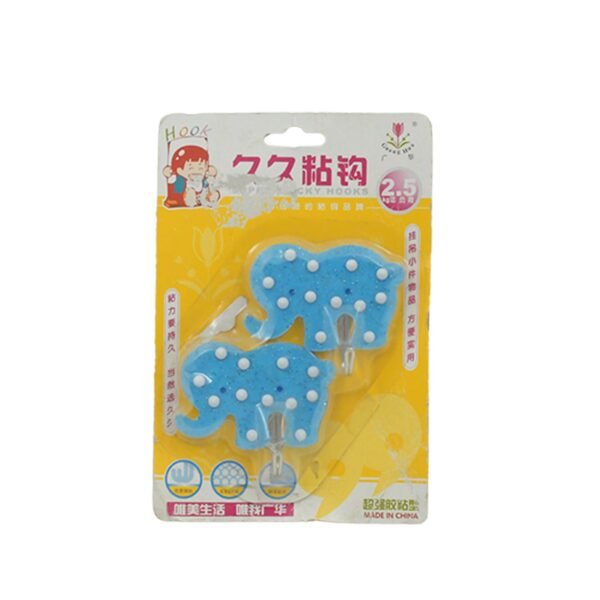 Self-Adhesive Hooks – Heavy Duty & Waterproof (2 Pc) | Indo Glow