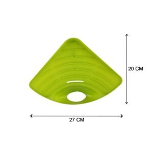 Corner Sink Strainer – Kitchen Waste & Sponge Holder | ShineCrest