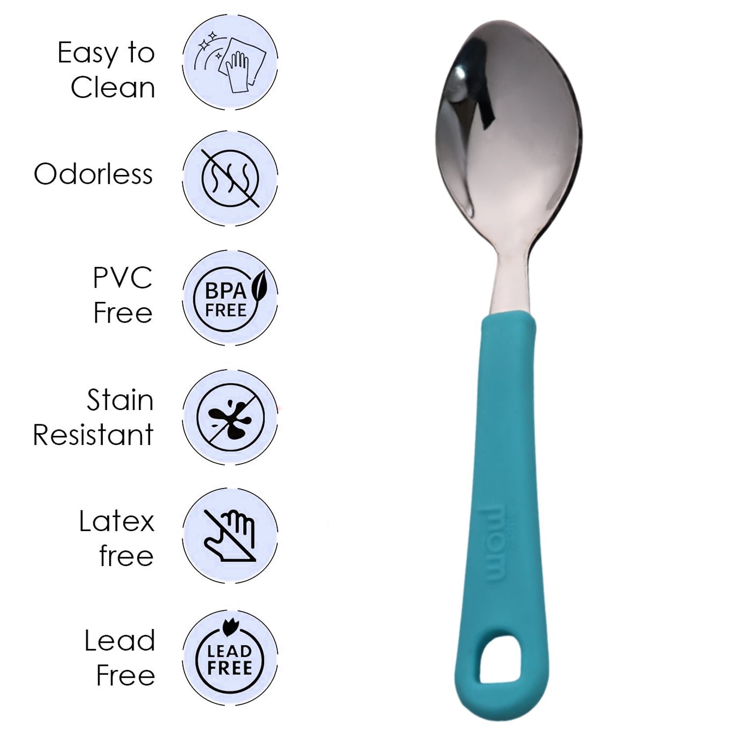 Stainless Steel Tea Spoon Set – Durable & Comfortable 6 Pieces