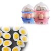 Electric Egg Boiler – 2 Layer Steamer & Poacher |