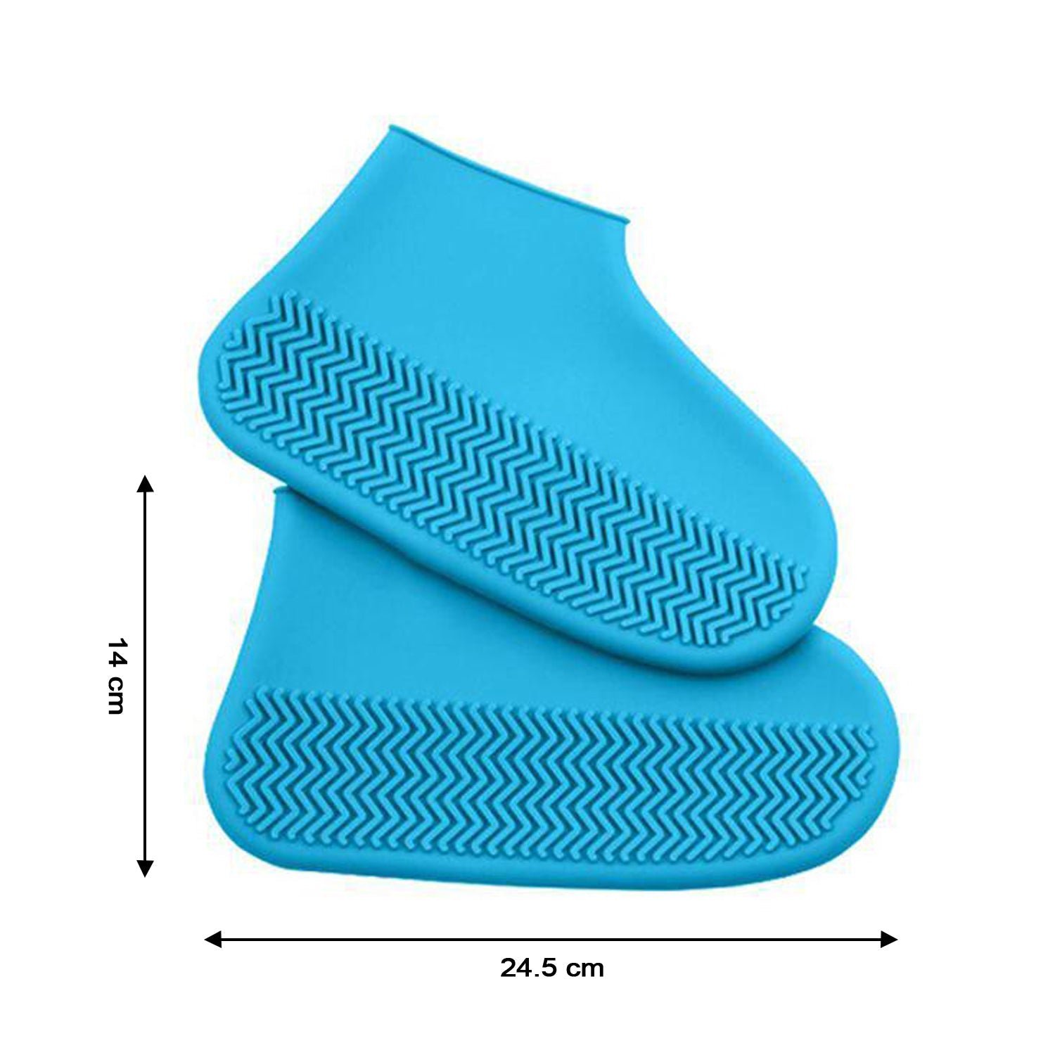 Silicone Rain Boot Covers Non Slip Foldable Protection