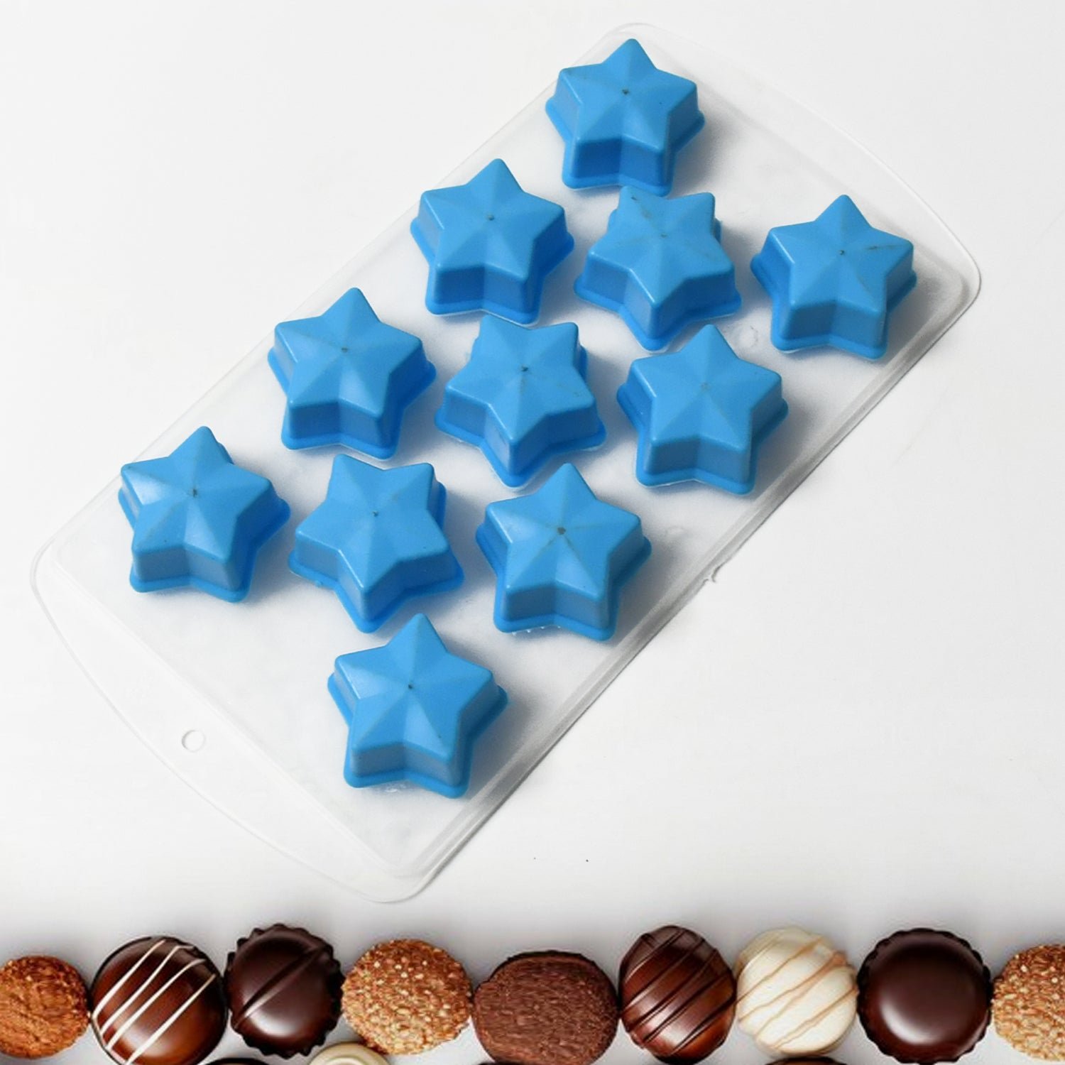 Silicone Ice Cube Tray – Multi-Shape Molds & Easy Release | Indo Glow