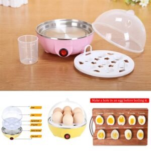 Electric Egg Boiler – 1-Layer Auto Shut-Off Poacher | Indo Glow