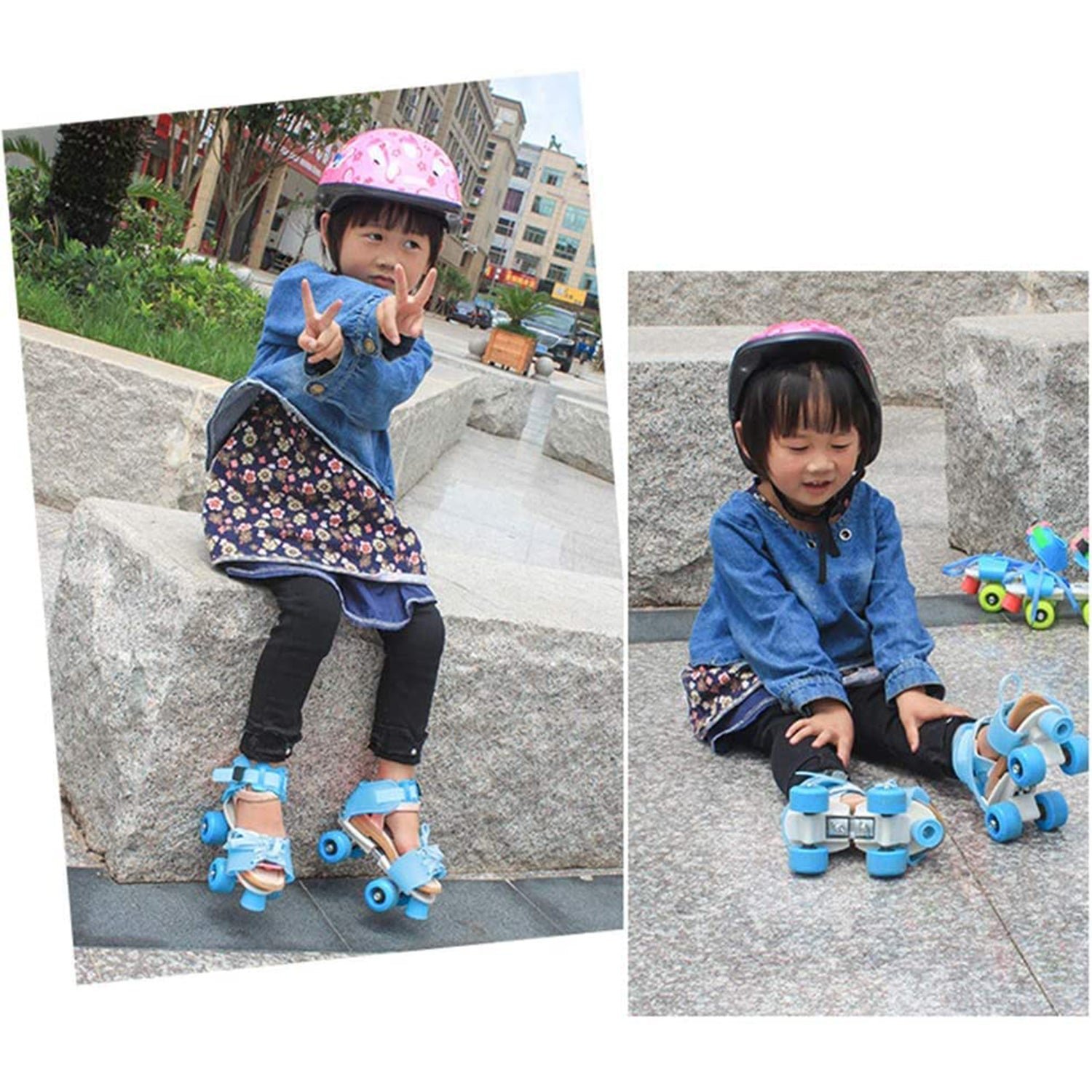 Kids Roller Skates – Adjustable, Comfortable & Safe | Play & Move