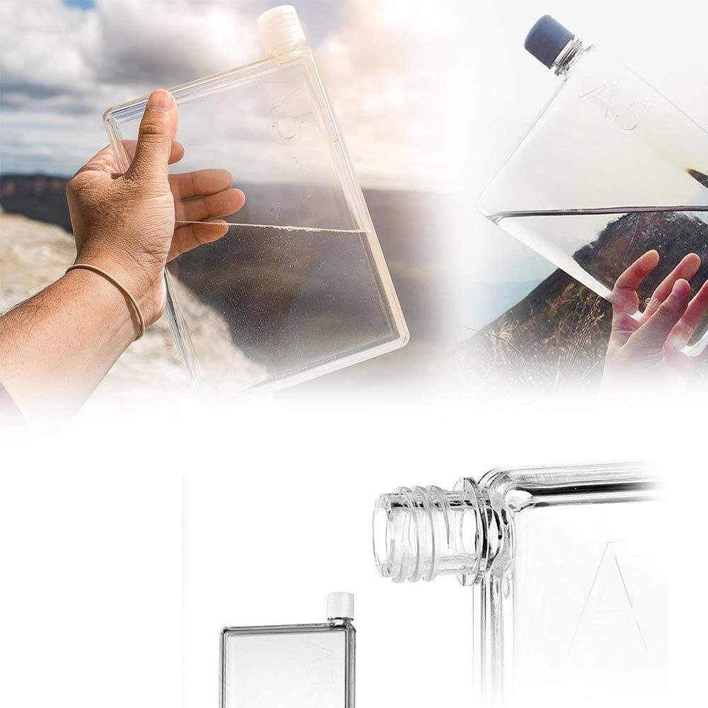 A5 Notebook Water Bottle – 400ml Slim & Leak-Proof | Own Hydrate
