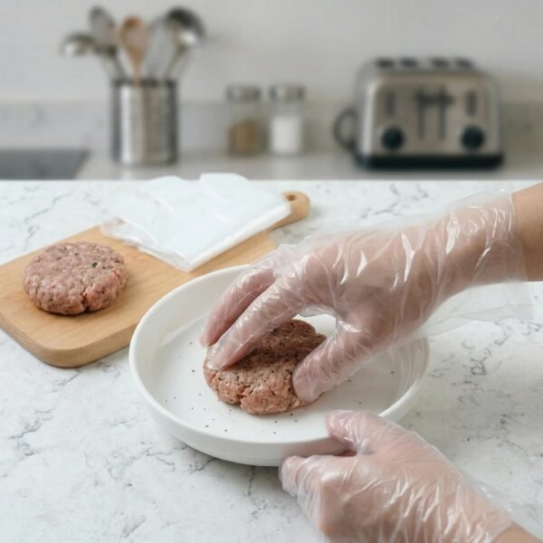 Disposable Plastic Gloves – Hygienic & Convenient for Food & Cleaning