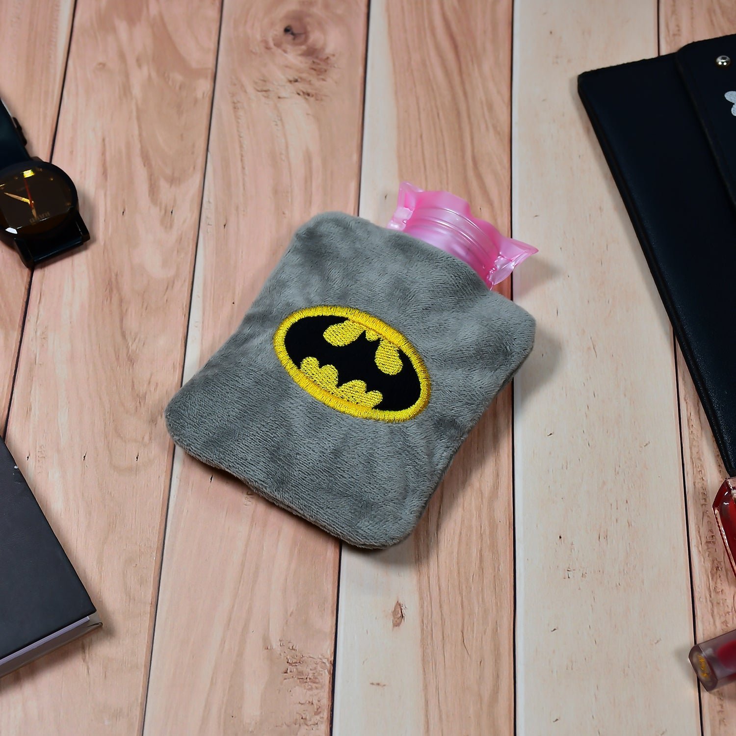 Batman Hot Water Bag – Small, Pain Relief Bottle | FitFuzion