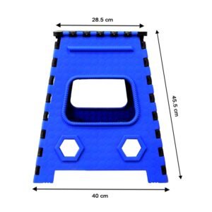 Plastic Step Stool – 18-Inch Foldable, Portable & Strong | Tidy Table
