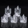 Flameless LED Tealight Candles – Decorative Acrylic | Giftoiza