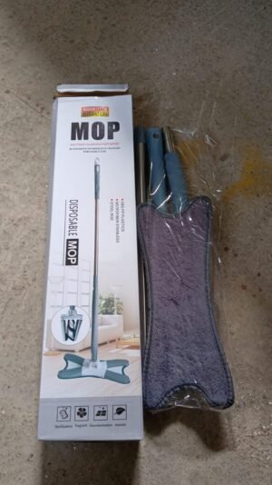 Hands-Free Mop – X-Shape Microfiber Squeeze | Storenzo