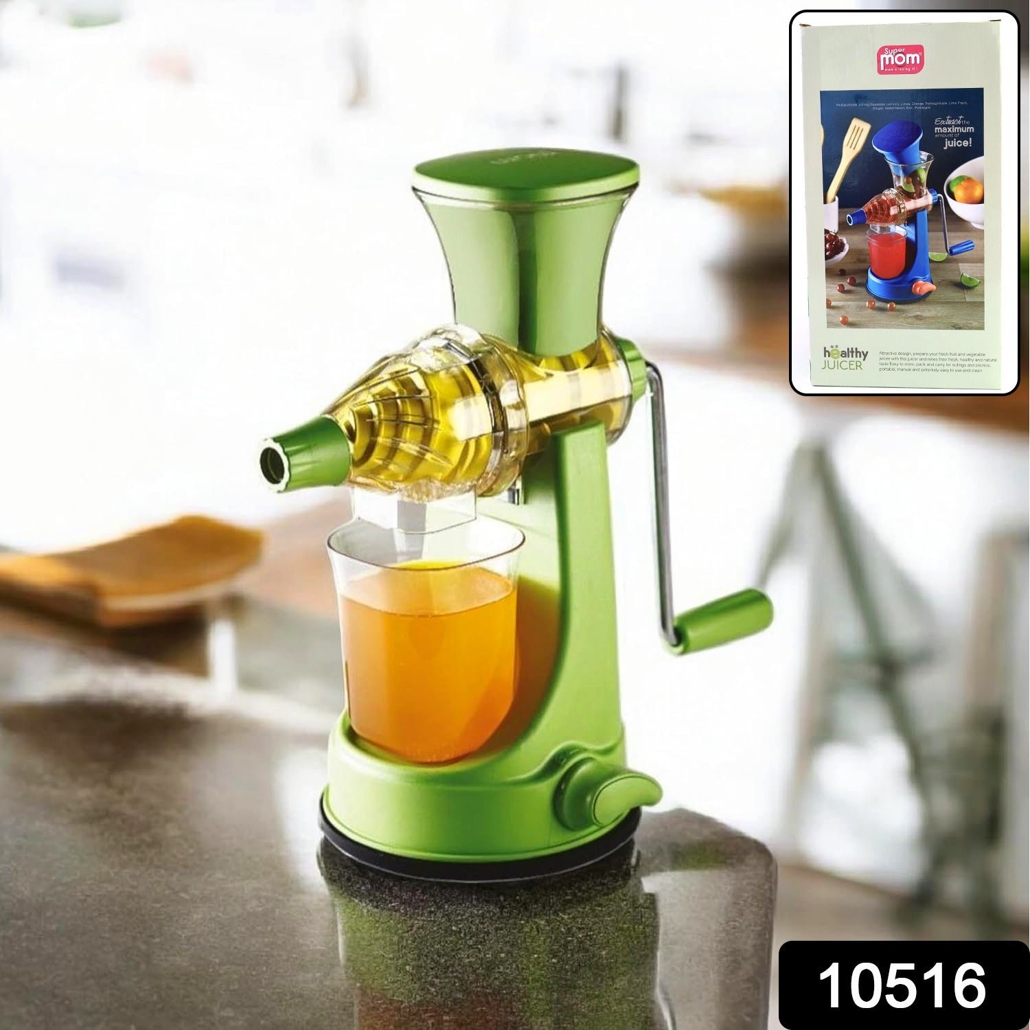 Manual Fruit and Vegetable Juicer – Durable & Easy Hand Crank