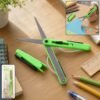 School Craft Scissors Pen Shape Portable Safety Cutter for Kids (1 Pc)