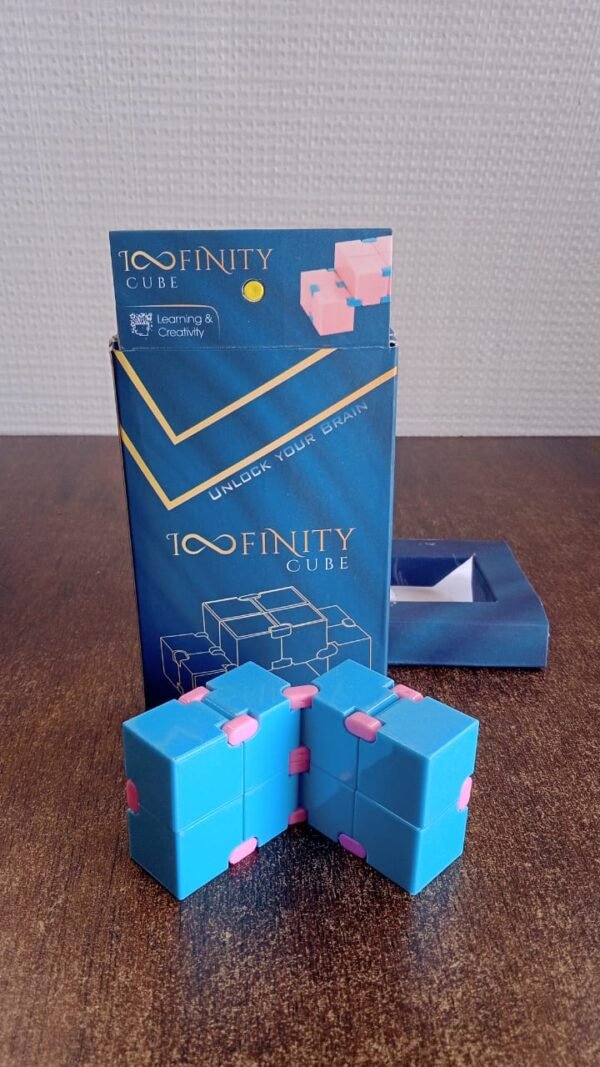 Infinity Cube Fidget Toy – Stress Relief & Focus Enhancer