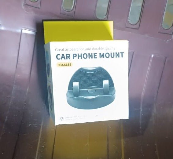 Car Phone Holder – 2-in-1 Anti-Slip Dashboard Mount | Velvet Wheels