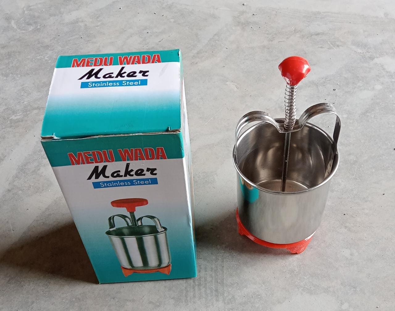 Medu Wada Maker – Stainless Steel Donut Dispenser | CookAura