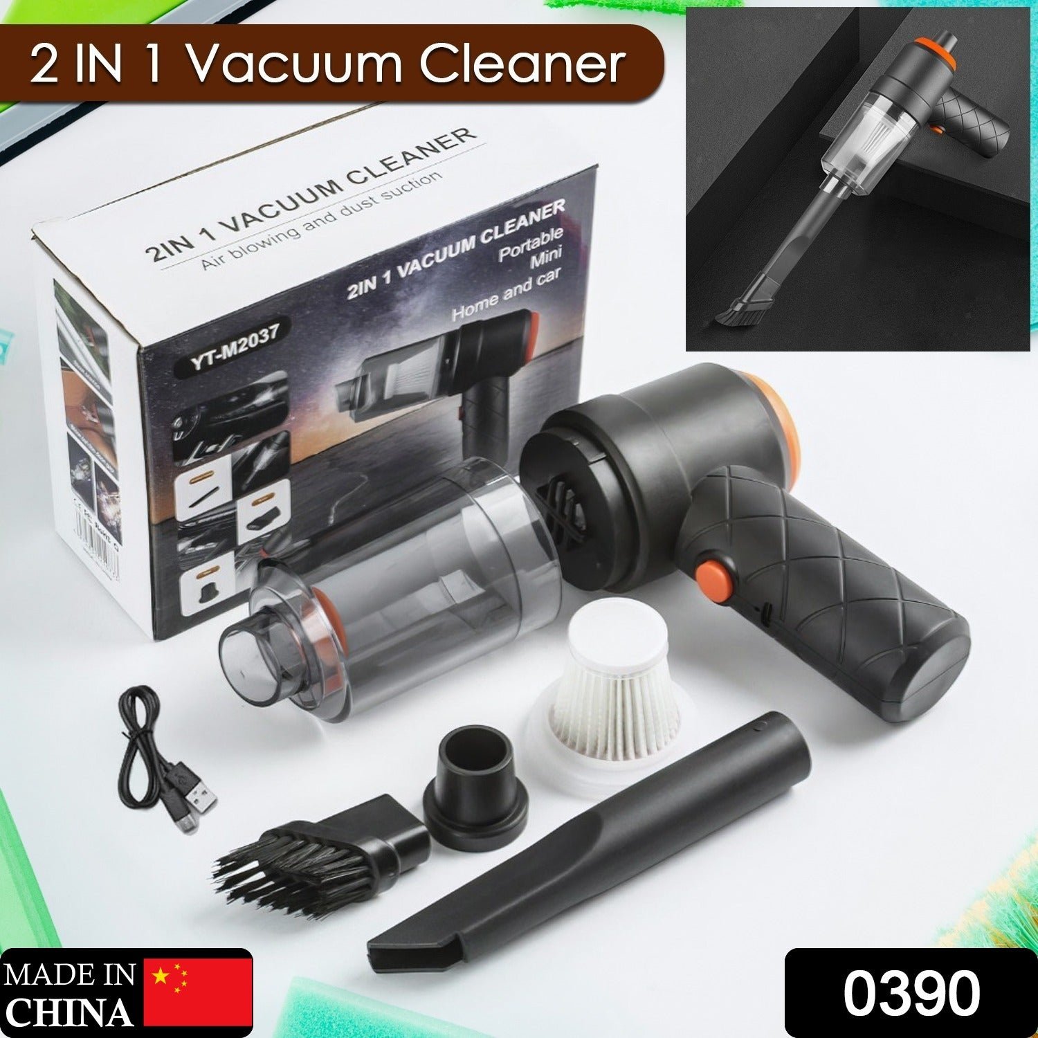 Car Vacuum Cleaner – High-Power, Portable & Wireless | Storenzo