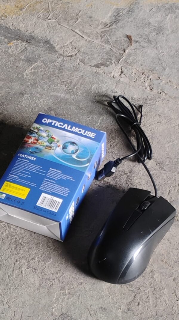 Wired Optical Mouse X2 – Precision & Comfort for PC/Laptop | Compshop