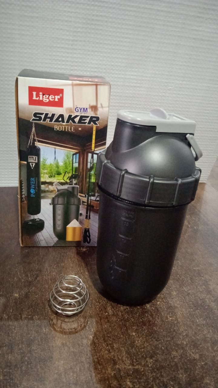 Gym Shaker Bottle 800ML – Leakproof & BPA-Free Fitness Mixer