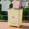 Large Foldable Laundry Basket with Wheels – Spacious & Portable