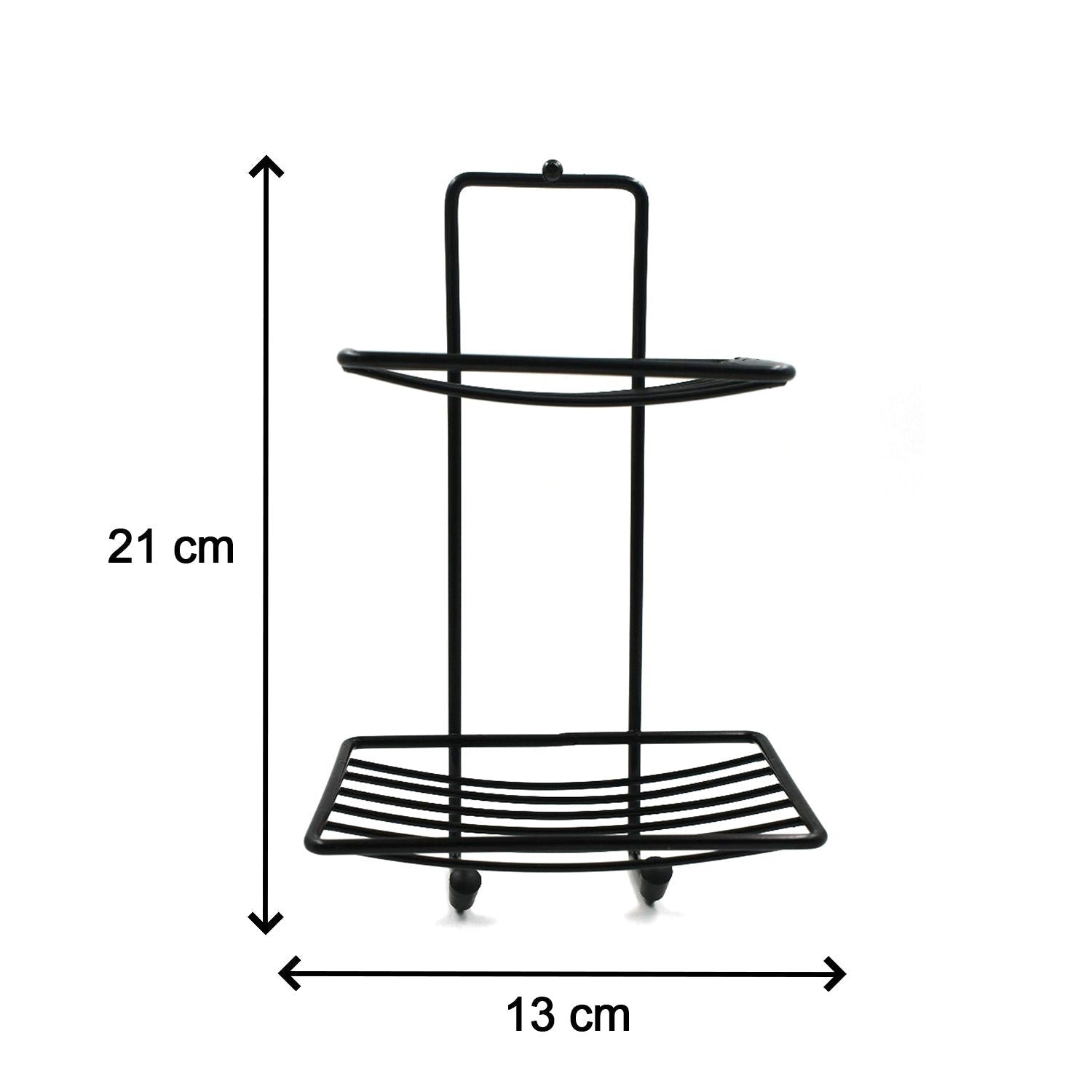 Stainless Steel Soap Rack – 2-Tier Bathroom Organizer | FreshAura