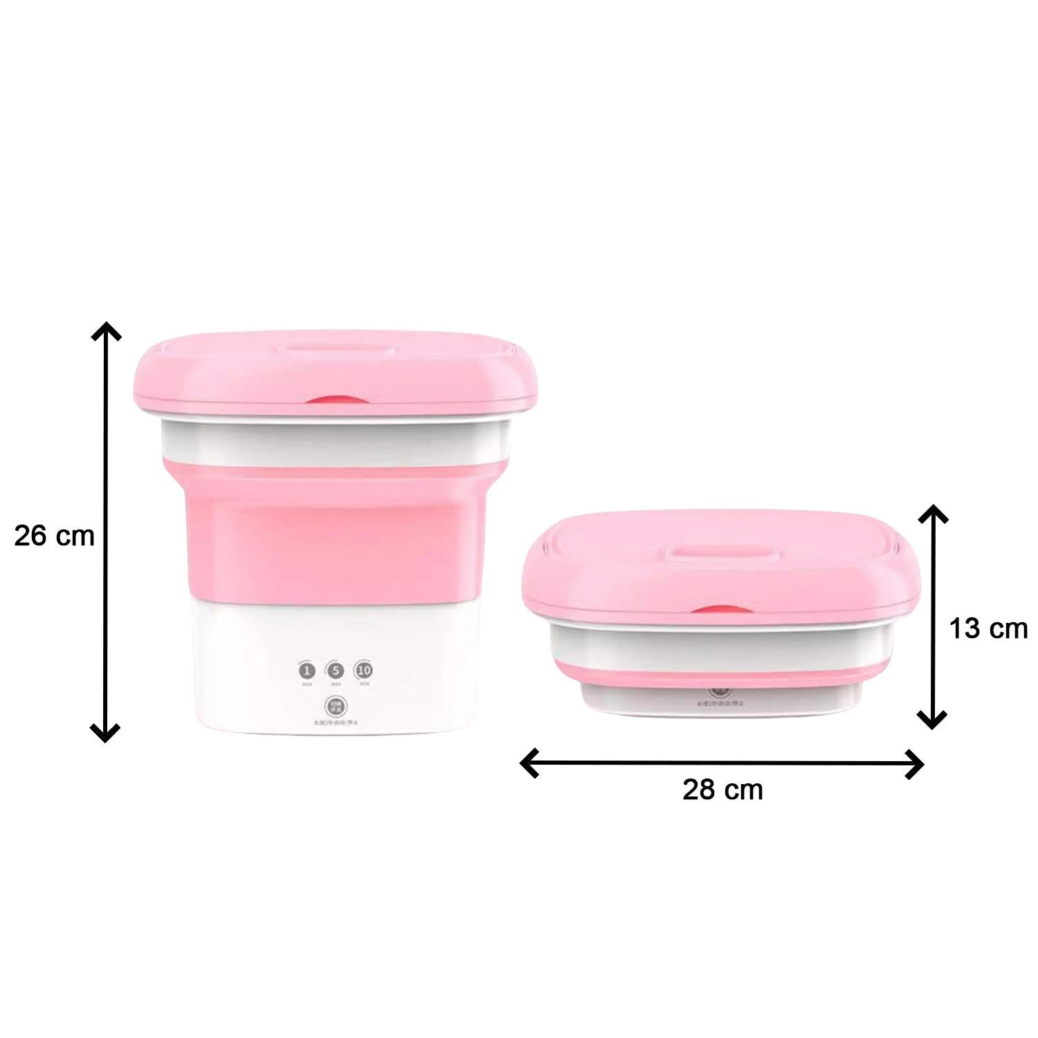 Mini Foldable Washing Machine – Portable Laundry Solution | Indo Glow