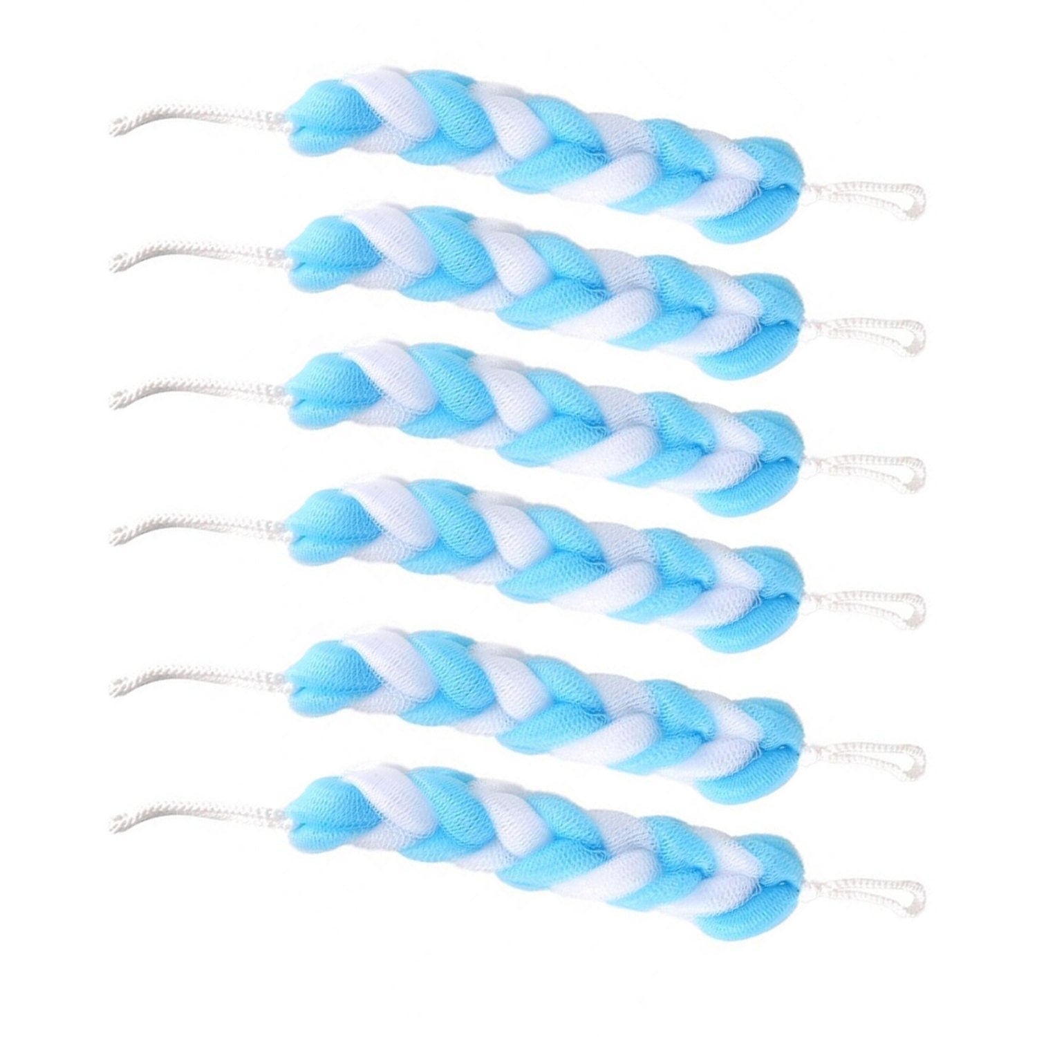Loofah Sponge – Long Body Scrubber (Pack of 6) | VelvaBloom