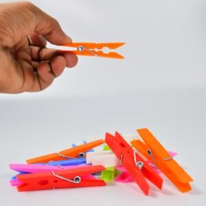 Plastic Clothes Clips – 144Pc Heavy-Duty Laundry Pegs | BathNova