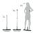 Microfiber Flat Mop – Wet & Dry, 360° Rotating Head | Ganesh