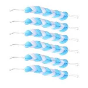 Hanging Loofah Sponge – Soft Body Scrubber (Pack of 6) | VelvaBloom