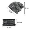 Woolen Beanie Scarf Set – Ultra Soft Winter Wear | GentCraft