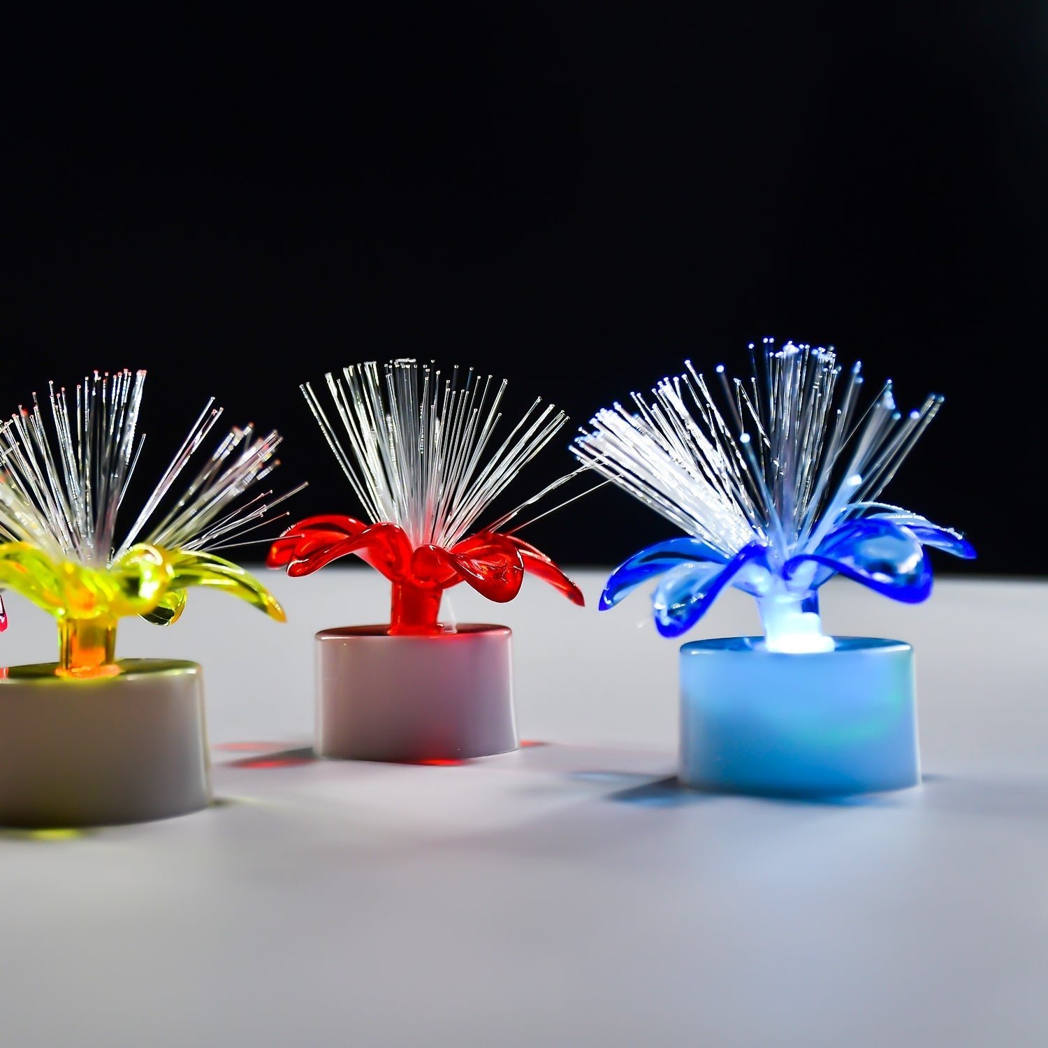 Fiber Optic LED Centerpiece – Color Changing Decor | Tidy Table