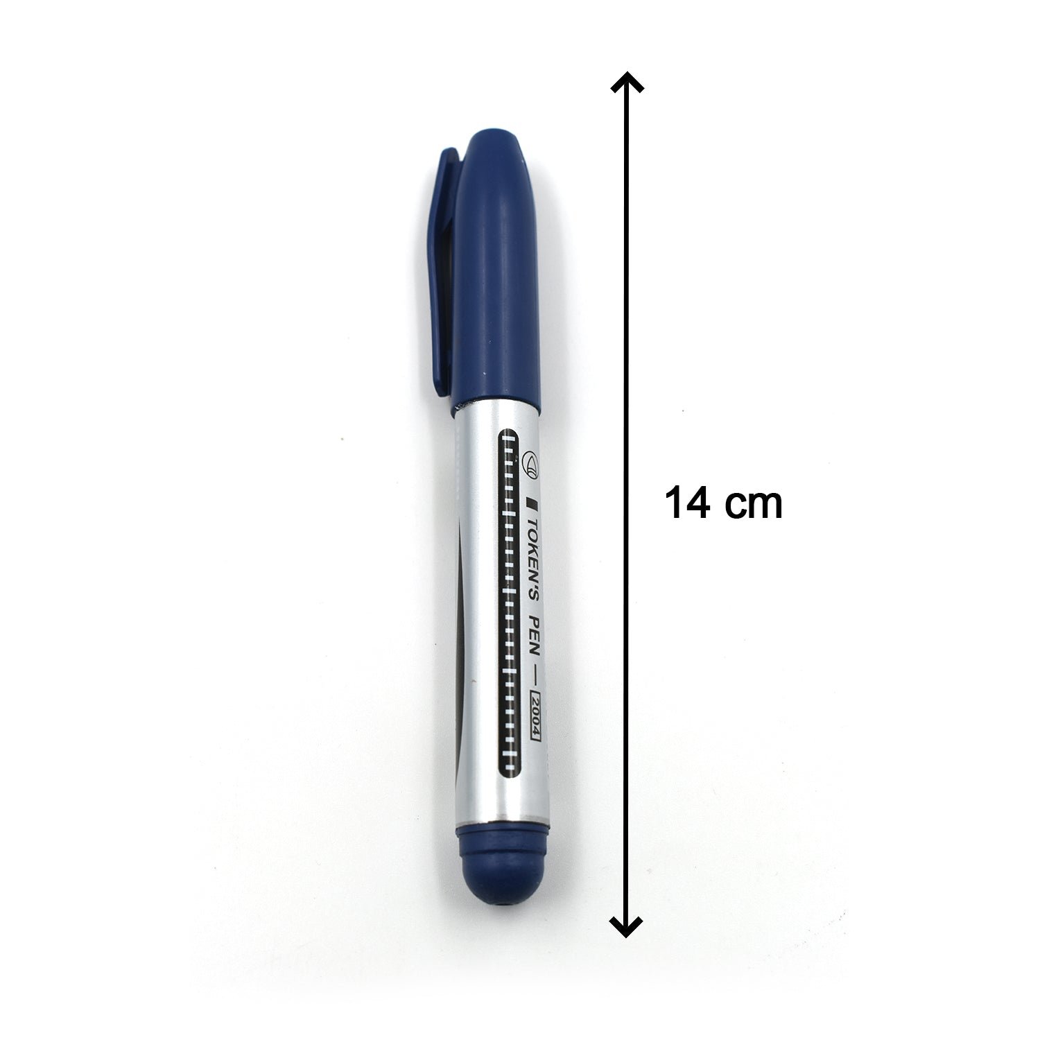 Blue Permanent Markers – 10 Pc Set for Whiteboards | InkGlow