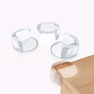 Clear Corner Guards – Strong Adhesive, 4-Pack | Velva Baby