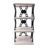 Multipurpose Foldable 4 Layer Storage Rack – Space Saving Organizer