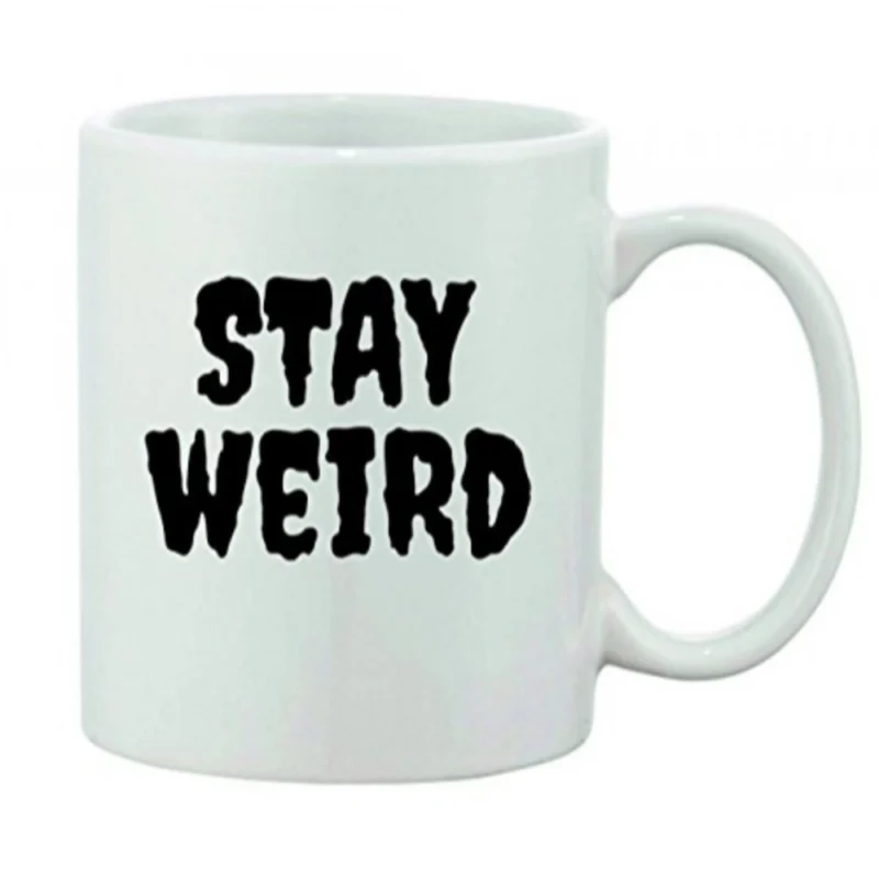 Generic Printed Ceramic Coffee Mug - 1 Pieces, White, 11oz