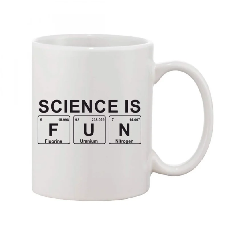 Generic Printed Ceramic Coffee Mug - 1 Pieces, White, 11oz